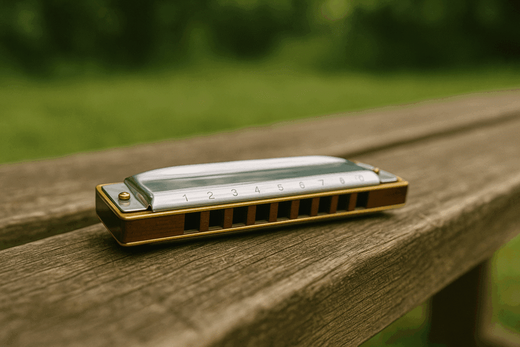 Harmonicas diatoniques utilisés pendant les cours pour enfants